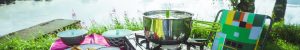Header koken op de camping